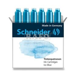 Bombičky inkoustové Schneider, Ice Blue, 6 ks