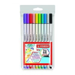 Fix Stabilo Pen brush 10 barev