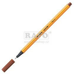 Fix Stabilo Point 88/38, červená hlinka, 0,4 mm