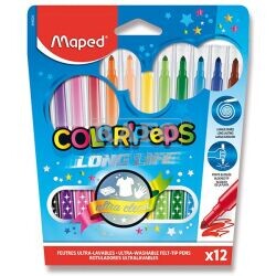 Sada fixů Maped pro děti, 12 barev