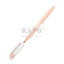 Zvýrazňovač Pilot Frixion light, gumovací, světle oranžový