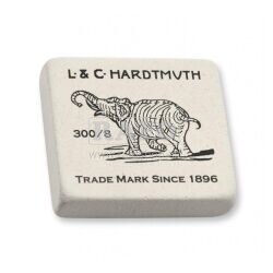 Guma Koh-i-noor 300/8, bílá se slonem