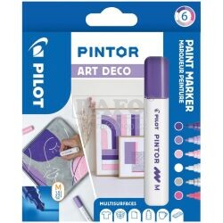 Sada akrylových fixů Pilot Pintor - Art Deco