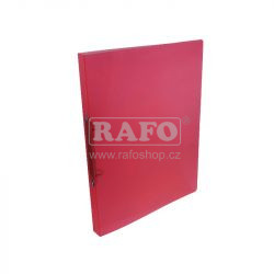 Desky A4, 2-kroužkové, 20 mm, červené