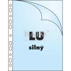 Fólie A4 L/U eurozávěs, čirá matná, "půlelko"