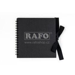 Fotoalbum Galeria Papieru černé, 20 x 20 cm, 35 listů