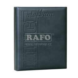 Album na mince, 4-kroužkové, zelené