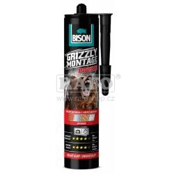 Lepidlo Bison Grizzly montážní univerzální, 370 g