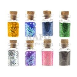 Třpytky a brokát Kidea, 8 ks