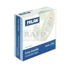 Lepicí páska 19 mm x 33 m Milan, matná popisovatelná