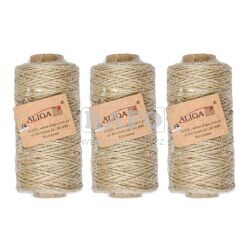 Provázek 1 mm x 100 m, přírodní, jutový