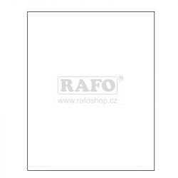 Hedvábný papír 50 x 70 cm bílý, 10 ks