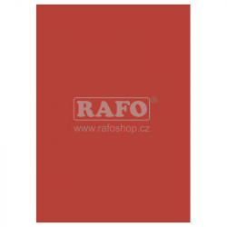 Hedvábný papír 50 x 70 cm, světle červený, 5 ks