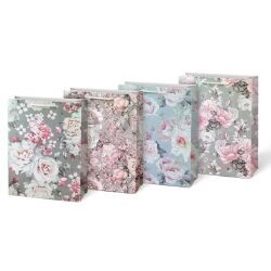 Taška dárková Rozkvetlé růže, 22 x 33 x 10 cm