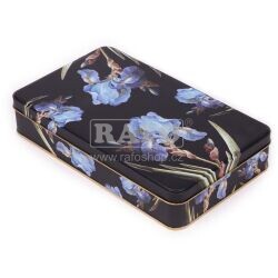 Plechová dóza Kateřina Winterová collection - Kosatec