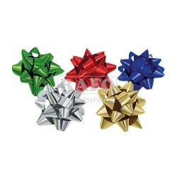 Rozeta metalická 5 cm, různé barvy