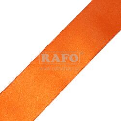 Stuha atlasová 40 mm x 5 m, oranžová