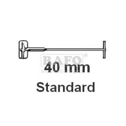 Splinty pro textilní kleště, Standart, 40 mm, 5000 ks