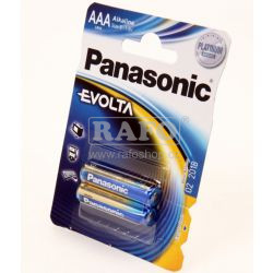 Baterie Panasonic Evolta, tužková AAA/ LR6 / 1,5V / 2ks