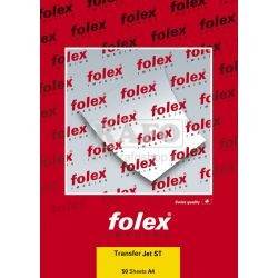 Nažehlovací fólie Folex A4, Transfer jet ST, 50 ks, na světlá trička