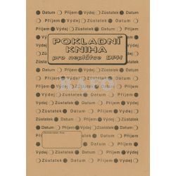 Pokladní kniha A4, pro neplátce DPH, Lark