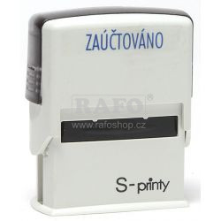 Razítko Trodat 4911 s textem: ZAÚČTOVÁNO