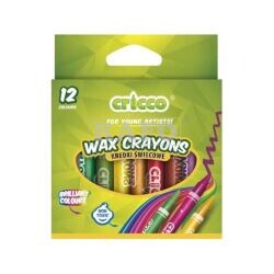 Voskovky Cricco školní, 12 barev