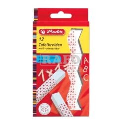 Křídy Herlitz bílé, 12 ks