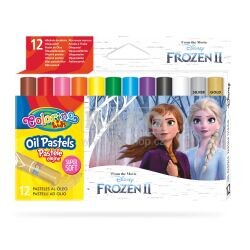 Olejové pastely Colorino Disney Frozen II., 12 barev