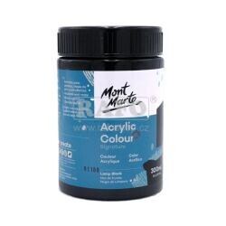 Akrylová barva Mont Marte černá, 300 ml