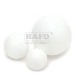 Polystyrenová koule, 60 mm, 1 ks