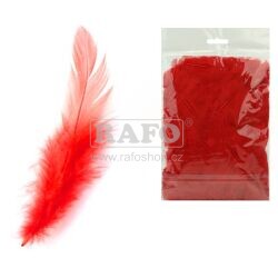 Peří červené, 10 g