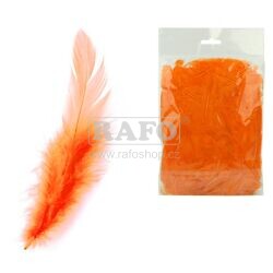 Peří oranžové, 10 g