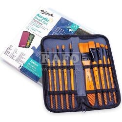 Sada štětců Mont Marte, pouzdro, č. 0030, 10 ks