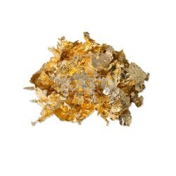 Dekorační zlaté vločky, 15 g