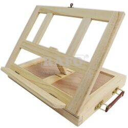 Stojan malířský Mont Marte stolní se zásuvkou, přírodní