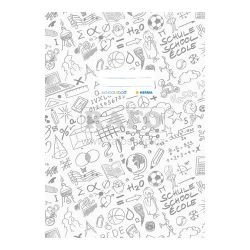 Obal na sešit A4 Schooldoo, bílý