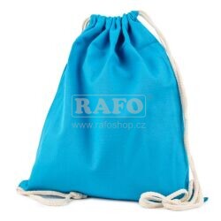 Sáček na tělocvik Backy textilní, modrý