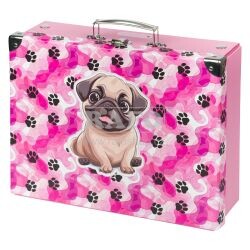 Kufřík Tlapky s kováním, skládací