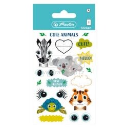 Samolepky dětské Zvířátka, 1 arch