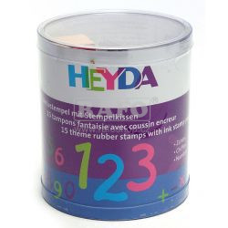 Sada razítek, Číslice, 15 ks