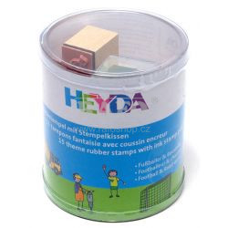 Sada razítek, Fotbal a stavba, 15ks