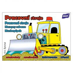 Omalovánky A5 - Pracovní stroje
