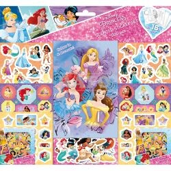 MEGA samolepkový set s vůní 500 ks - Disney princezny