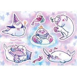 Umělecké samolepky Tuleňtuli