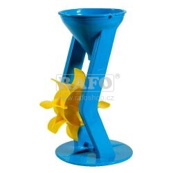 Mlýnek na vodu a písek, modrý, 25 cm