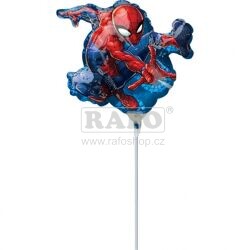 Balónek nafouknutý Spiderman, 25 cm