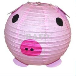 Lampión Prasátko, 30 cm