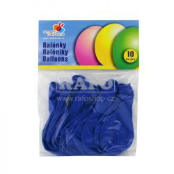 Modré balónky, 10 ks