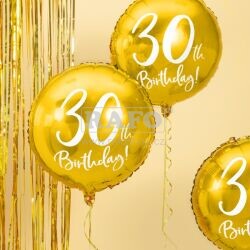 Balónek výročí 30 let, 45 cm